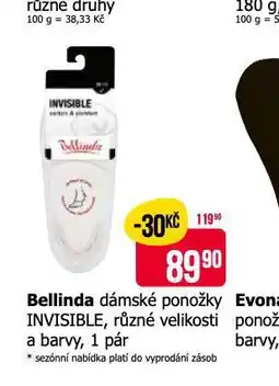 Teta Bellinda dámské ponožky nabídka