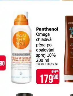 Teta Panthenol omega chladivá pěna po opalování sprej nabídka