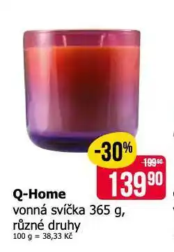 Teta Q home vonná svíčka nabídka