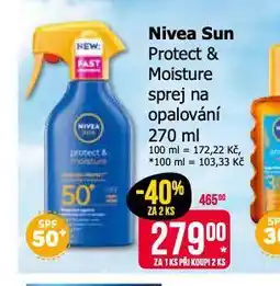 Teta Nivea sun sprej na opalování nabídka