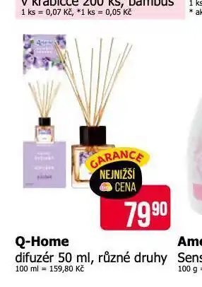 Teta Q home difuzér nabídka