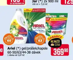 Teta Ariel prací prostředek nabídka
