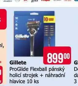 Teta Gillete proglide flexball holicí strorjek nabídka