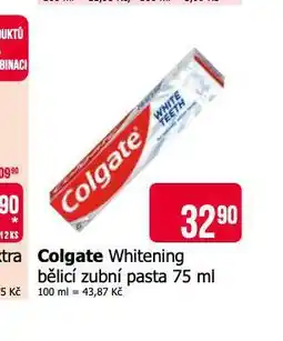 Teta Colgate whitening bělicí zubní pasta nabídka