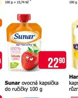 Teta Sunar ovocná kapsička do ručičky nabídka