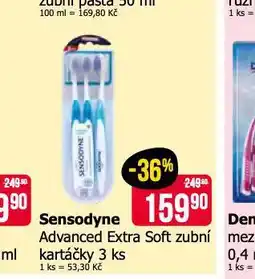 Teta Sensodyne zubní kartáčky nabídka