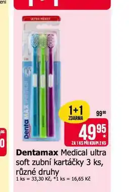 Teta Dentamax medical ultra soft zubní kartáčky nabídka