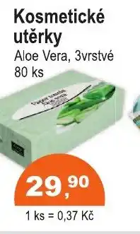 COOP DISKONT Kosmetické utěrky nabídka