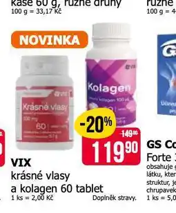 Teta Vix krásné vlasy a kolagen nabídka