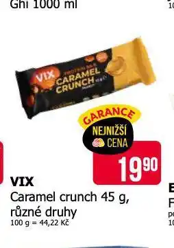 Teta Vix caramel crunch nabídka