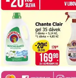 Teta Chante clair gel nabídka