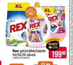 Teta Rex prací prostředek nabídka