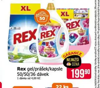 Teta Rex prací prostředek nabídka