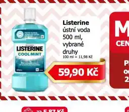 Teta Listerine ústní voda nabídka