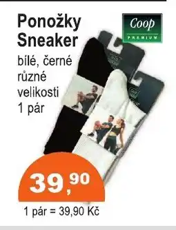 COOP DISKONT Ponožky Sneaker nabídka