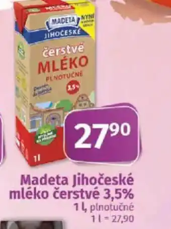 COOP TIP MADETA Jihočeské mléko čerstvé 3,5% nabídka