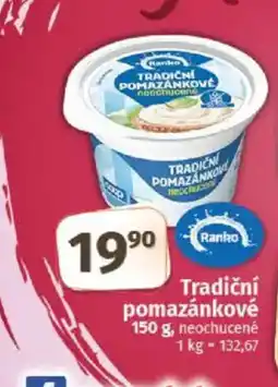 COOP TIP Tradiční pomazánkové nabídka