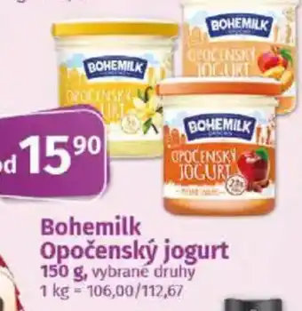 COOP TIP BOHEMILK Opočenský jogurt nabídka