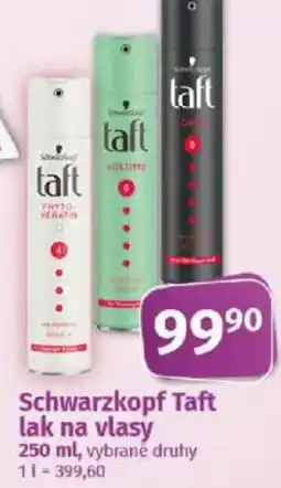 COOP TIP Schwarzkopf Taft lak na vlasy nabídka