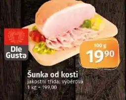 COOP TIP Šunka od kosti nabídka