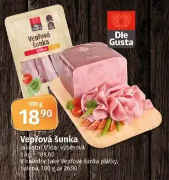 COOP TIP Vepřová šunka nabídka