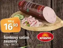 COOP TIP Šunkový salám zauzený nabídka