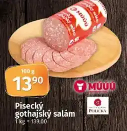 COOP TIP Písecký gothajský salám nabídka