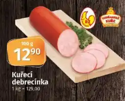 COOP TIP Kuřecí debrecínka nabídka