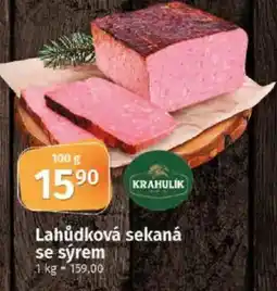 COOP TIP Lahůdková sekaná se sýrem nabídka
