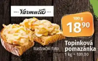 COOP TIP Topinková pomazánka nabídka