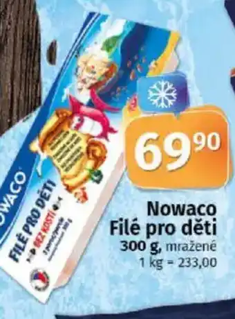 COOP TIP NOWACO Filé pro děti nabídka