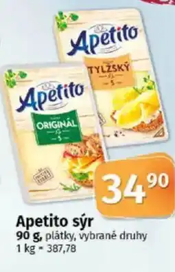 COOP TIP Apetito sýr nabídka