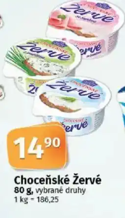 COOP TIP Choceňské Žervé nabídka