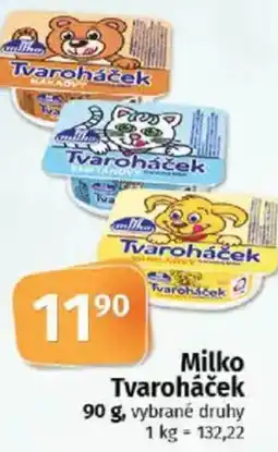 COOP TIP Milko Tvaroháček nabídka