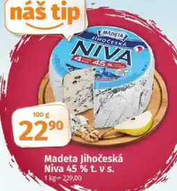 COOP TIP MADETA Jihočeská Niva 45 % t. v s. nabídka