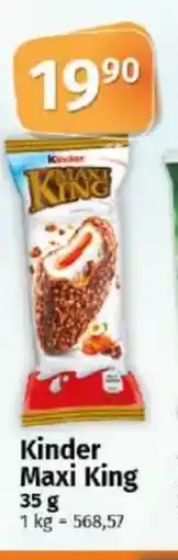 COOP TIP Kinder Maxi King nabídka