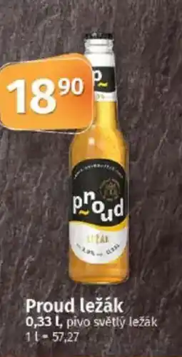 COOP TIP Proud ležák nabídka