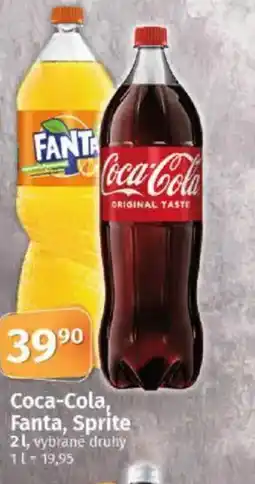 COOP TIP Coca-Cola, Fanta, Sprite nabídka
