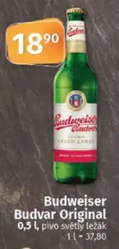 COOP TIP Budweiser Budvar Original nabídka