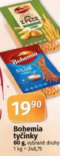 COOP TIP Bohemia tyčinky nabídka