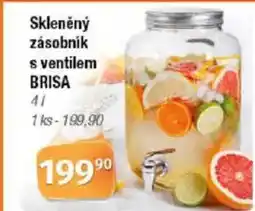 COOP TIP Skleněný zásobník s ventilem Brisa nabídka