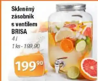 COOP TIP Skleněný zásobník s ventilem Brisa nabídka