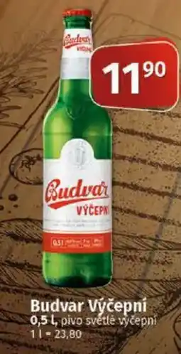 COOP TIP Budvar Výčepní nabídka