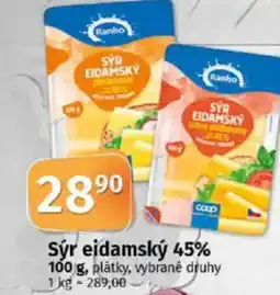 COOP TIP Sýr eidamský 45% nabídka