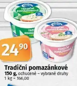 COOP TIP Tradiční pomazánkové nabídka