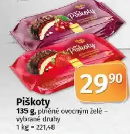 COOP TIP Piškoty nabídka