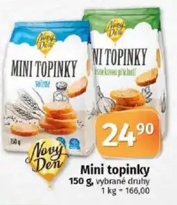 COOP TIP Mini topinky nabídka