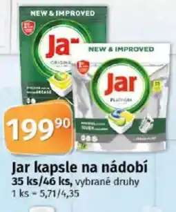 COOP TIP JAR kapsle na nádobí nabídka