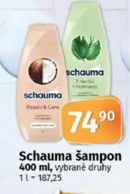 COOP TIP Schauma šampon nabídka