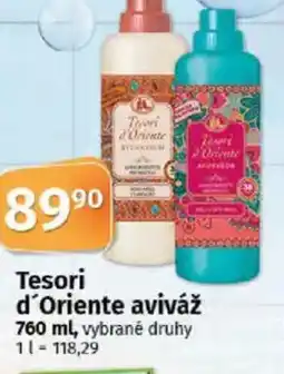 COOP TIP Tesori d'Oriente aviváž nabídka